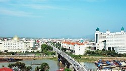 Một góc TP Móng Cái, tỉnh Quảng Ninh.