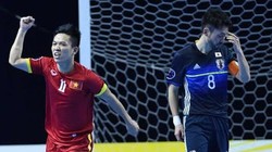 Niềm vui chiến thắng của các tuyển thủ futsal nam Việt Nam