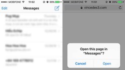Sửa lỗi iPhone bị đơ khi nhận tin nhắn ‘lạ’
