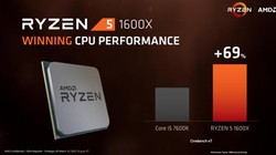 AMD tự tin về khả năng của Ryzen 5 so với Intel Core i5