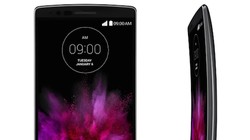 Màn hình cong của LG G Flex 2 được tăng độ phân giải lên Full HD và cấu hình mạnh mẽ. Ảnh: Gsmarena