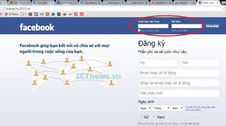 website sử dụng tên miền .vn, giả giao diện giống hệt Facebook có thể khiến nhiều người lầm tưởng đăng nhập dẫn đến bị hack tài khoản.