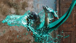Lễ hội Holi ở Ấn Độ. Nguồn: Shailesh Andrade/Reuters