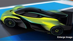 Aston Martin Valkyrie AMR . Ảnh: Cnet