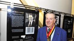 Ông George Laurer vào năm 2011 tại Hội trường Innovation Hall của Đại học Maryland. Ảnh: NY Times