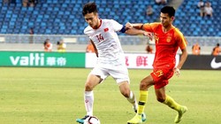 U22 Việt Nam từng thắng chủ nhà U22 Trung Quốc tháng 9/2019. Ảnh: VFF