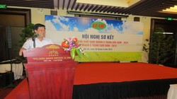 Ông Trần Ngọc Hà phát biểu tại một hội nghị sơ kết đánh giá kết quả sản xuất kinh doanh của VEAM (Nguồn: VEAM)