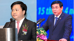 Ông Lê Đức Thọ - Chủ tịch HĐQT VietinBank (bên trái) và ông Phan Đức Tú - Chủ tịch HĐQT BIDV (bên phải) - Ảnh: Internet