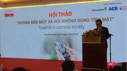 Ông Nguyễn Kim Anh - Phó Thống đốc Ngân hàng Nhà nước Việt Nam - phát biểu tại Hội nghị (Ảnh: P.D)