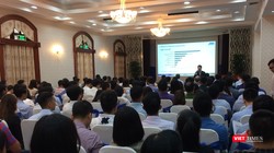 Dù TTCK năm 2018 có diễn biến không thuận lợi nhưng các buổi hội thảo giới thiệu cơ hội đầu tư trên thị trường này vẫn thu hút được nhiều sự quan tâm của các nhà đầu tư (Ảnh: P.D)