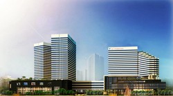 Phối cảnh dự án khu phức hợp HAGL Myanmar Center (Ảnh: HAGL)