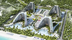Phối cảnh dự án bất động sản The Arena Cam Ranh do Nha Trang Bay JSC làm chủ đầu tư (Ảnh: Internet)
