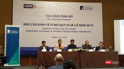 Toàn cảnh buổi tọa đàm "Công bố Báo cáo Kinh tế Vĩ mô Quý IV và cả năm 2019" của VEPR