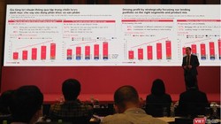 Ông Phùng Quang Hưng tại một buổi gặp gỡ chuyên viên phân tích - Analyst Meeting (Ảnh: P.D)