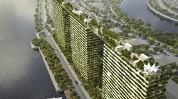 Phối cảnh dự án Diamond Lotus Riverside (Nguồn: PKC)