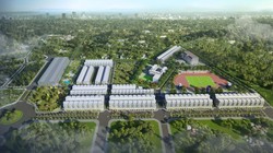 Phối cảnh dự án Vườn Sen tại Bắc Ninh (Nguồn: bacninhland.com.vn)