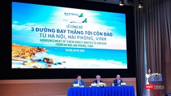 Toàn cảnh buổi lễ công bố đường bay thẳng tới Côn Đảo của Bamboo Airways (Ảnh: P.D)