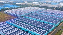 Một dự án điện mặt trời áp mái tại Đồng Nai của SkyX Solar