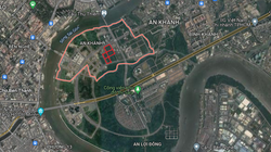 Vị trí 4 khu đất tại Khu đô thị mới Thủ Thiêm (Tp. Thủ Đức) được đem ra đấu giá