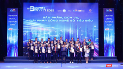 Lễ trao Giải thưởng chuyển đổi số Việt Nam – Vietnam Digital Awards năm 2022 đang được tiến hành