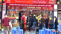 Ngày vía Thần Tài 2023: 'Phố vàng' Hà Nội không còn cảnh chen chúc xếp hàng