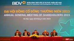 Toàn cảnh Đại hội đồng cổ đông năm 2023 của BIDV (Ảnh: Văn Lâm) 