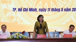 Thống đốc NHNN Nguyễn Thị Hồng phát biểu tại Hội nghị.