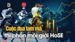 Thị phần môi giới HOSE quý 3/2023: TCBS áp sát VND, SSI