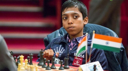 Thần đồng cờ vua Ấn Độ Rameshbabu Praggnanandhaa