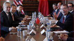 Vòng đàm phán mậu dịch Mỹ - Trung thứ 6 kết thúc dù hai bên đều nói có tiến triển nhưng Mỹ lại cho rằng "hai bên còn cách một hiệp nghị rất xa".