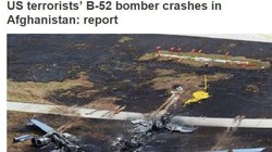 Thông tin về việc Taliban bắn hạ B-52 của Mỹ trên truyền thông quốc tế 