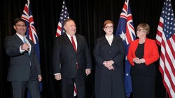 Ngoại trưởng và Bộ trưởng Quốc phòng  Mỹ cùng Australia đã có thái độ mạnh mẽ,cứng rắn trước những hành động gần đây của Trung Quốc trong khu vực 