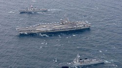 Cụm tàu sân bay USS Ronald Reagan vào Biển Đông trong thời điểm nhạy cảm