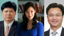 Hứa Thu Lâm, người tình dùng chung của hai đời Bí thư thành ủy Yết Dương Vạn Khánh Lương (phải) và Trần Hoằng Bình (trái).