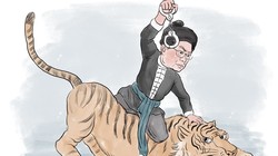 Quan chức phạm tội tự nguyện ra đầu thú là một xu thế mới xuất hiện trong công cuộc "Đả Hổ" của Trung Quốc năm 2019. Tranh biếm: Đa Chiều.