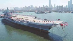 Tàu Sơn Đông được chính thức đưa vào biên chế của Hải quân Trung Quốc hôm 17/12.