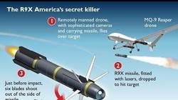 Ông Soleimani đã bị sát hại bởi tên lửa AGM-114 Hellfire 9X phóng từ máy bay không người lái MQ-9 Reaper. (Ảnh: internet)