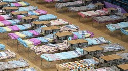 Vũ Hán, "tâm bão" của đại dịch đã lập thêm 11 bệnh viện tạm để thu nhận điều trị cách ly những người bị bệnh (Ảnh: Tân Hoa xã)