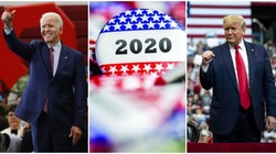 Tỷ lệ cử tri ủng hộ hai ứng cử viên Donald Trump và Joe Biden đang dần xích lại gần nhau (Ảnh: Dongfang).