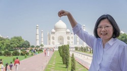 Hình ảnh thể hiện quan hệ đang nồng ấm giữa Đài Loan và Ấn Độ giữa lúc quan hệ Trung - Ấn đang căng thẳng (Ảnh: Dwnews).