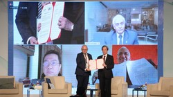 Bất chấp Trung Quốc phản đối, Ấn Độ và Đài Loan ngày 22/10 đã ký các bản ghi nhớ về hợp tác thương mại (Ảnh: Dwnews).