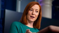 Bà Jen Psaki: Mỹ-Trung đang cạnh tranh kịch liệt, buộc Trung Quốc phải chịu trách nhiệm về các hành vi bất công và bất hợp pháp (Ảnh: AP). 