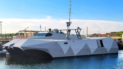 Tàu cao tốc tàng hình M80 "Stiletto" của Mỹ vừa thử nghiệm thành công hoạt động tác chiến trên biển (Ảnh: Thedrive).