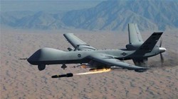 Máy bay không người lái MQ-9 "Reaper" phóng tên lửa Hellfire, thiệt hại do nó gây ra thường lan ra khu vực xung quanh, gây thương vong cho dân thường vô tội. (Ảnh: U.S. Air Force).