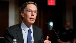 Ông Nicholas Burns kịch liệt phê phán Trung Quốc tại buổi điều trần trước Ủy ban Đối ngoại Thượng viện hôm 20/10 (Ảnh: Axios).