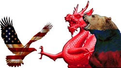 Tập đoàn RAND cảnh báo quân đội Mỹ cần phải chuẩn bị tốt để đối phó với hoạt động quân sự của Trung Quốc và Nga (Ảnh: WSJ).