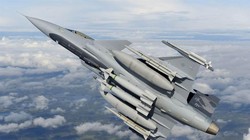 Chiến đấu cơ JAS-39 với các loại vũ khí mang theo (Ảnh: Chinatimes).