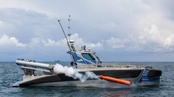 Robot chống ngầm của Nga có thể tương tự tàu không người lái phóng lôi Seagull của Israel (Ảnh: chinatimes).