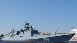 Tàu hộ vệ 4 ngàn tấn "Đô đốc Makarov" của Hạm đội Biển Đen, Hải quân Nga (Ảnh: Kyiv Post).