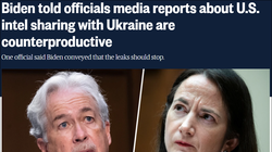 NBC đưa tin về cảnh báo của ông Joe Biden đối với các quan chức tình báo và Quốc phòng trong việc tiết lộ chia sẻ thông tin tình báo cho Ukraine.